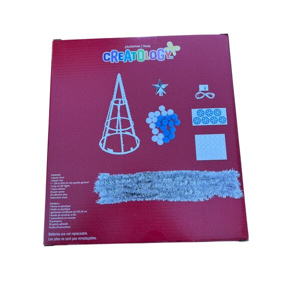 Christmas Light-Up Tree Craft Kit – Creatology DIY - Picture 2 of 2